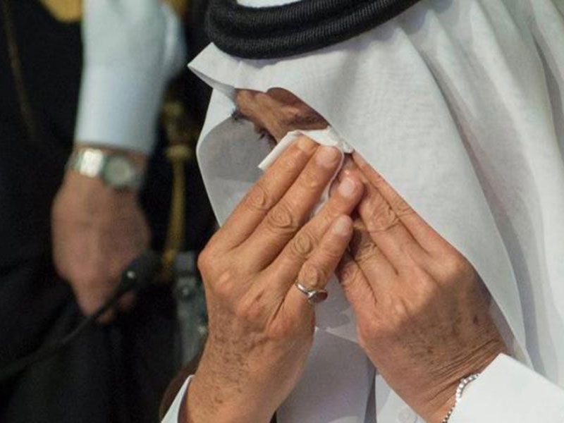 اضغط لمشاهدة الفيديو: الملك سلمان تدمع عينه وهو يتذكر رحلة توحيد البلاد